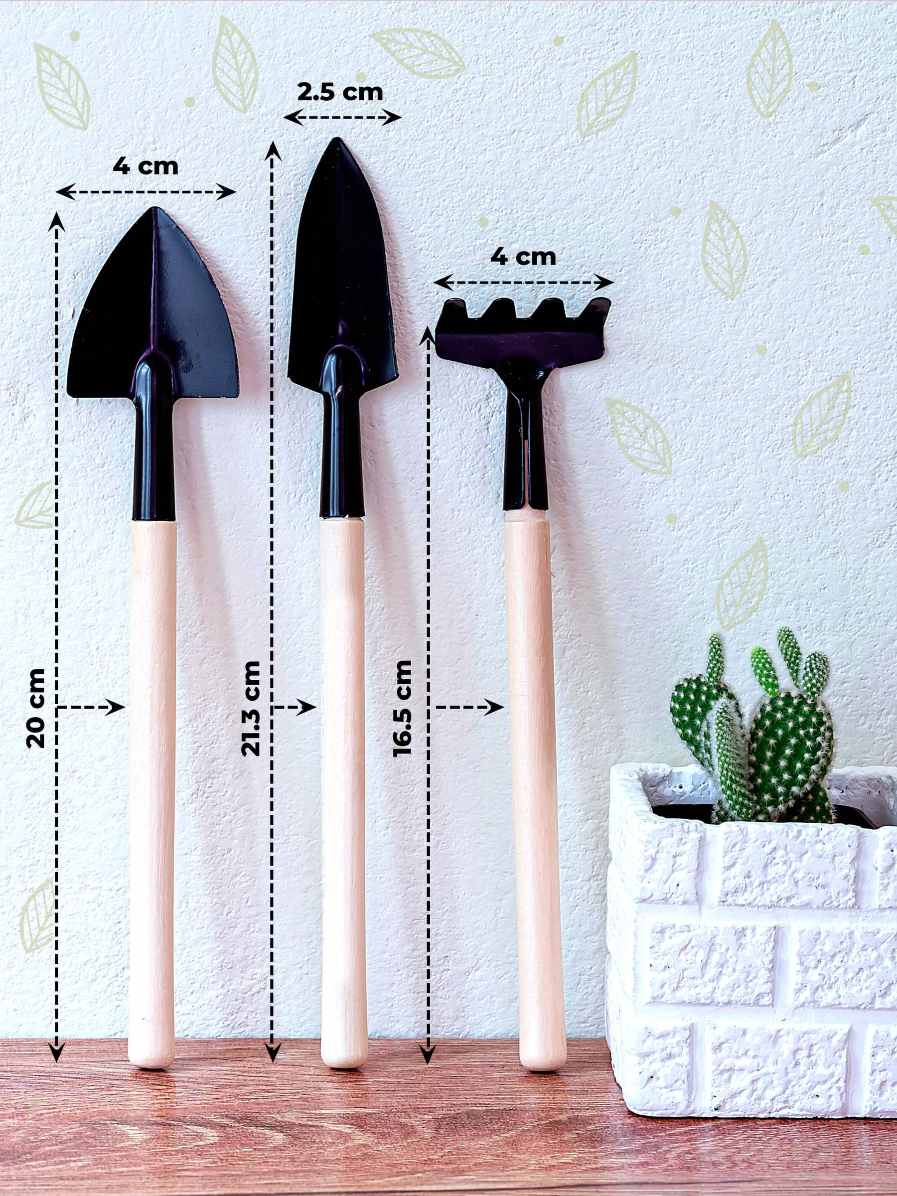 3 in 1 Mini Gardening Tools Kit – (Without Pouch)