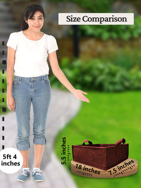 18x7.5x5.5 | Eco-Friendly Geo Fabric - (Combo of 3) - Rectangle