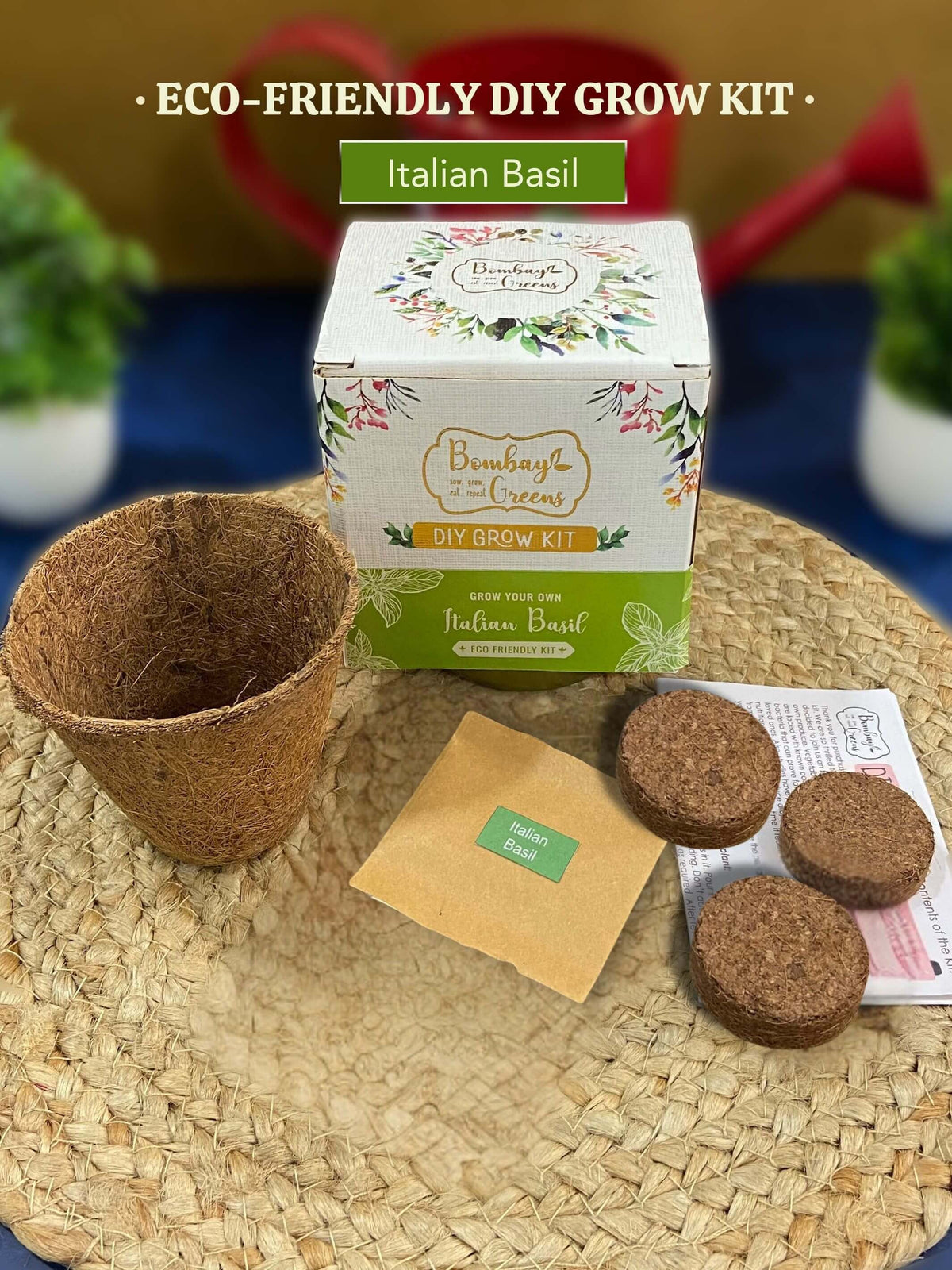 Eco-Friendly Grow Kit - Italian Basil