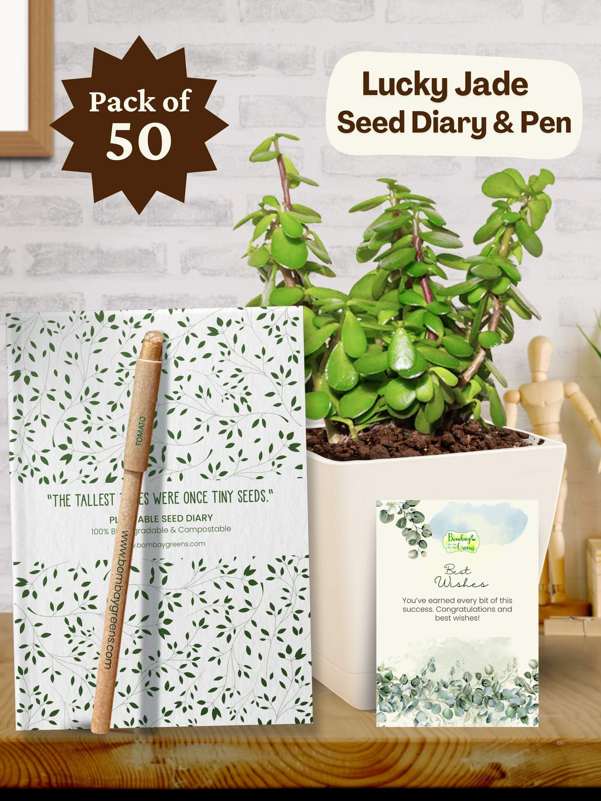 Jade-Diary-Pen - Corporate (Pack of 50)
