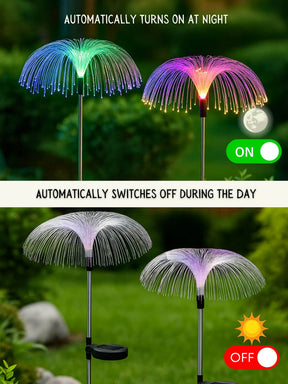 Solar Jellyfish LED Garden Lights | Pack of 2