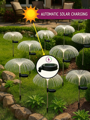 Solar Jellyfish LED Garden Lights | Pack of 2