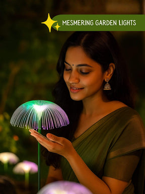 Solar Jellyfish LED Garden Lights | Pack of 2