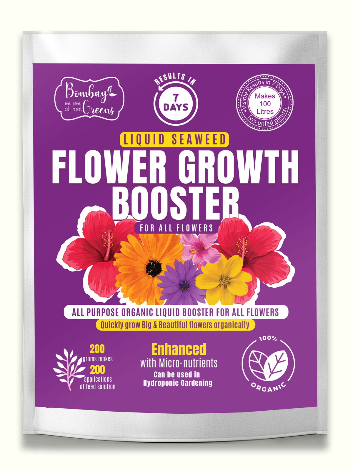 Liquid Organic Fertilizer for All Flowers
