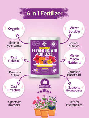 Liquid Organic Fertilizer for All Flowers