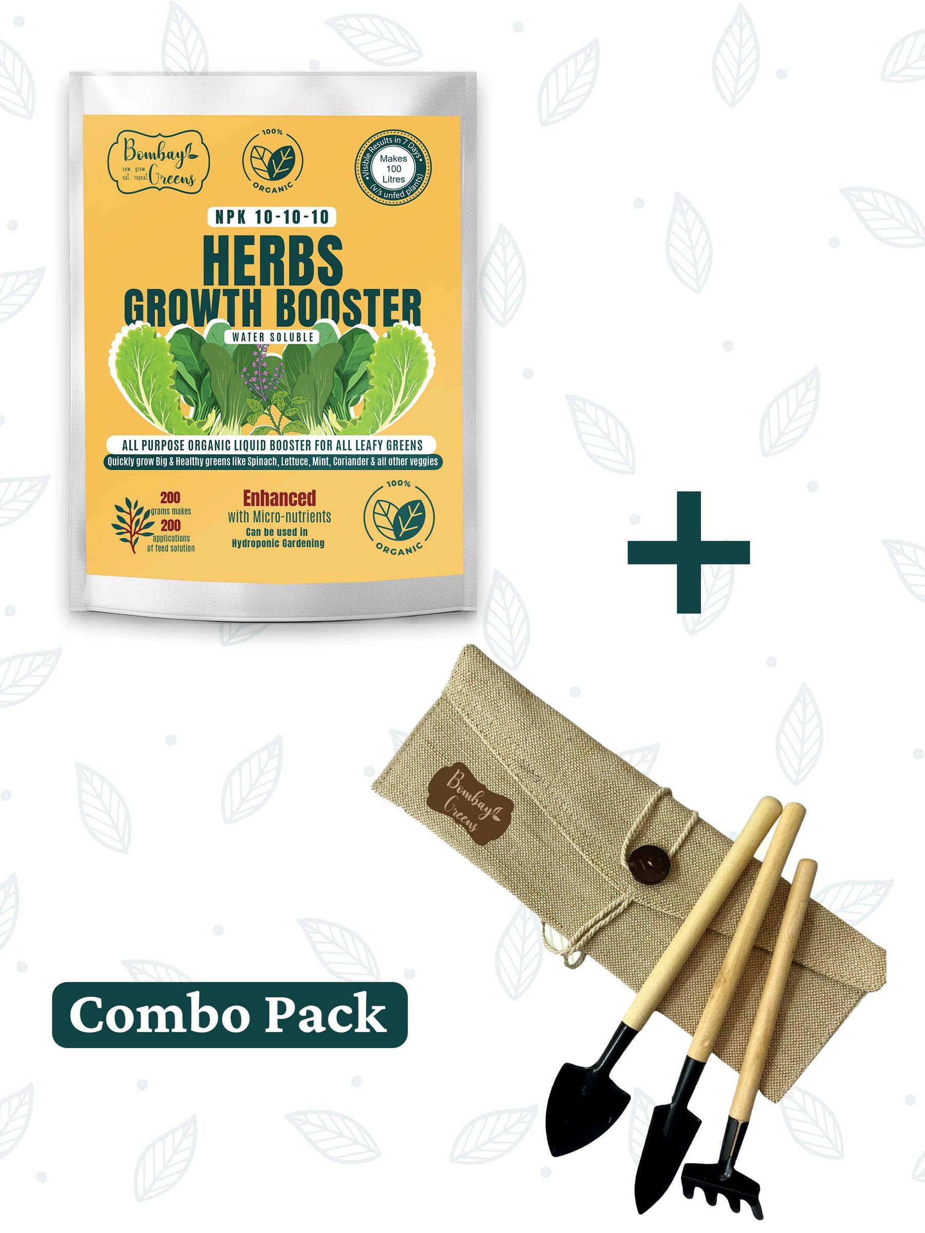 Liquid Organic Fertilizer for Herbs- NPK (10-10-10)