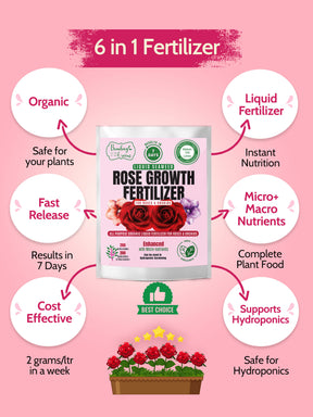 Liquid Organic Fertilizer Combo - All Flowers & Roses