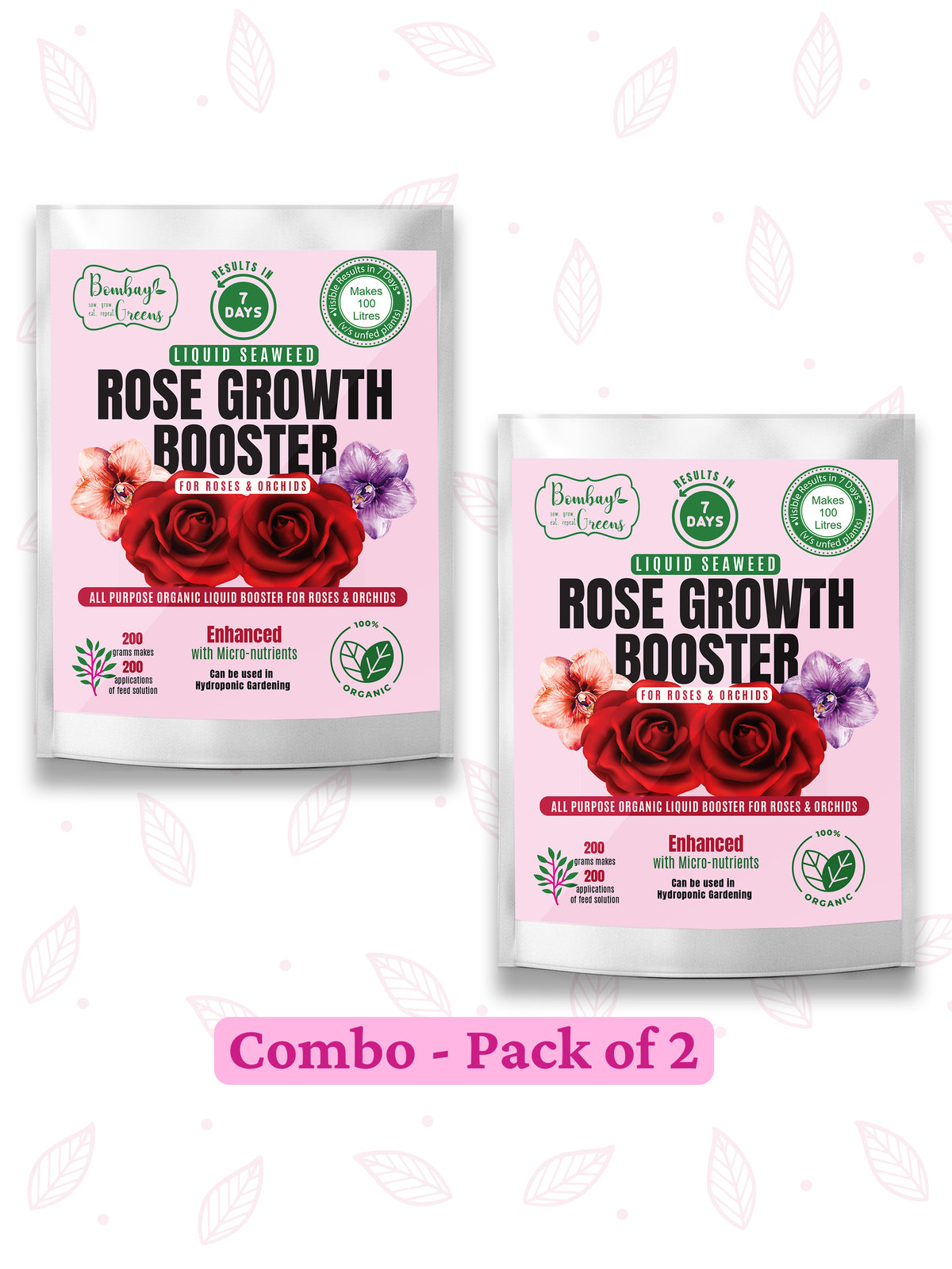 Liquid Organic Fertilizer for Roses & Orchids