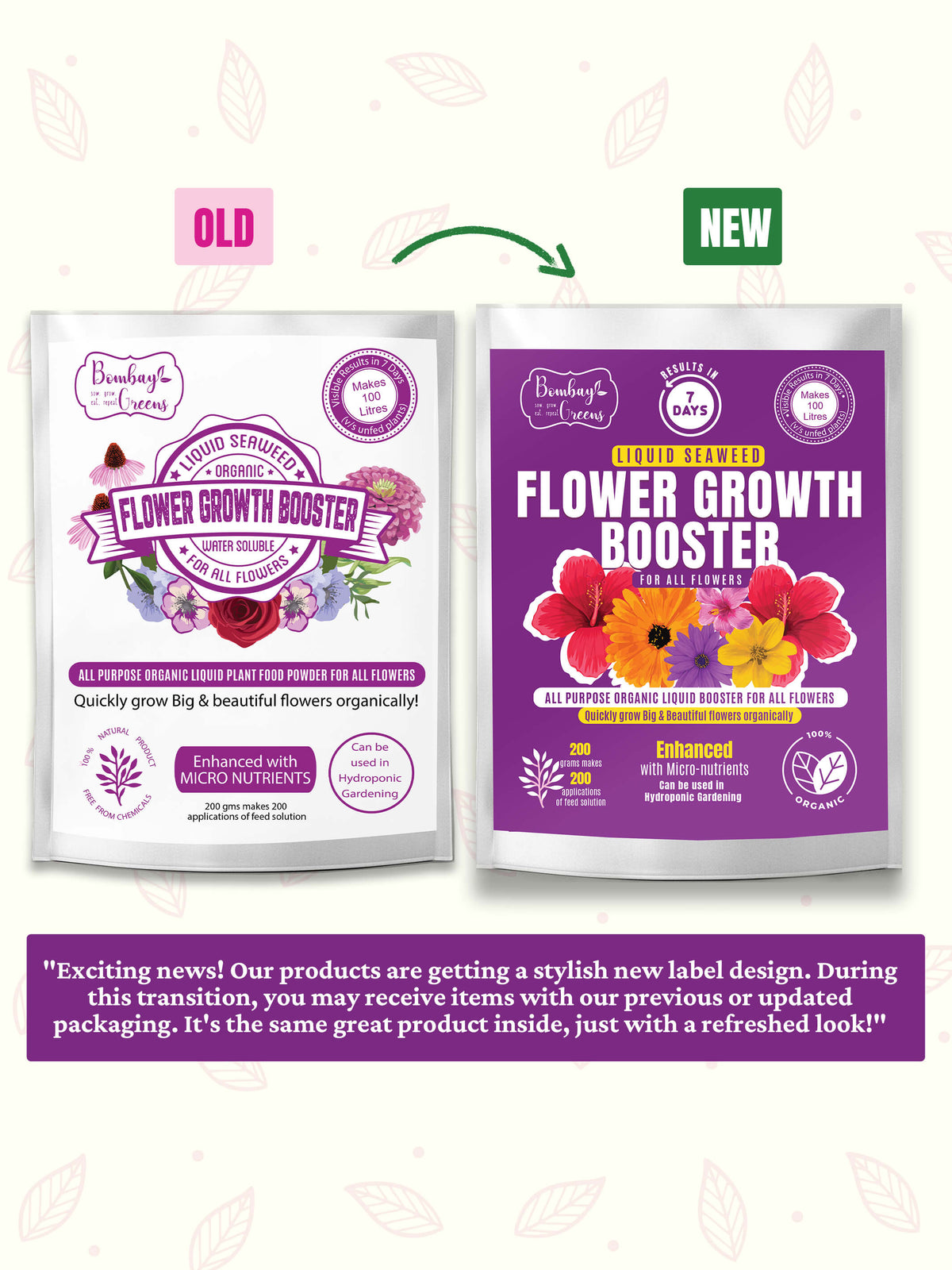 Liquid Organic Fertilizer for All Flowers
