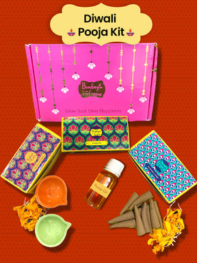 Diwali Pooja Kit - 3 in 1 Gift Box