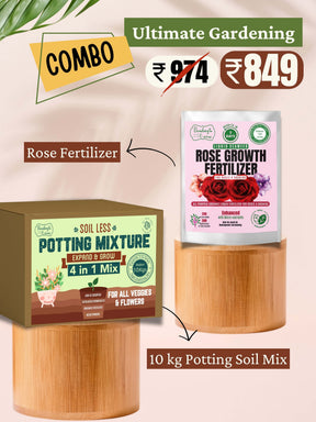 Potting Mix & Rose Fertilizer