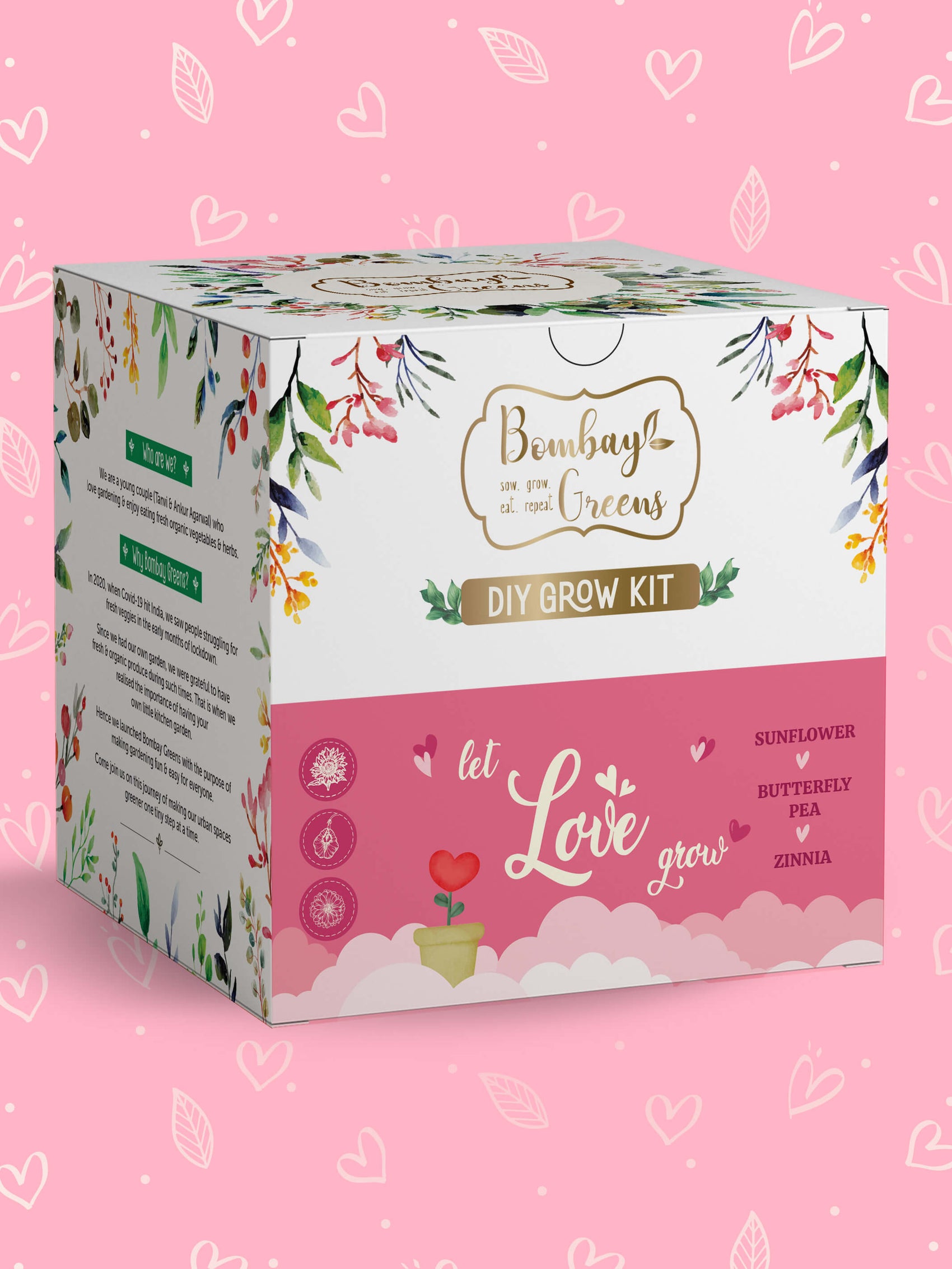 Valentine's Day Growing Kit Buy Edible Flowers Online India