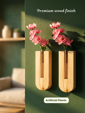 Wooden Wall Planter