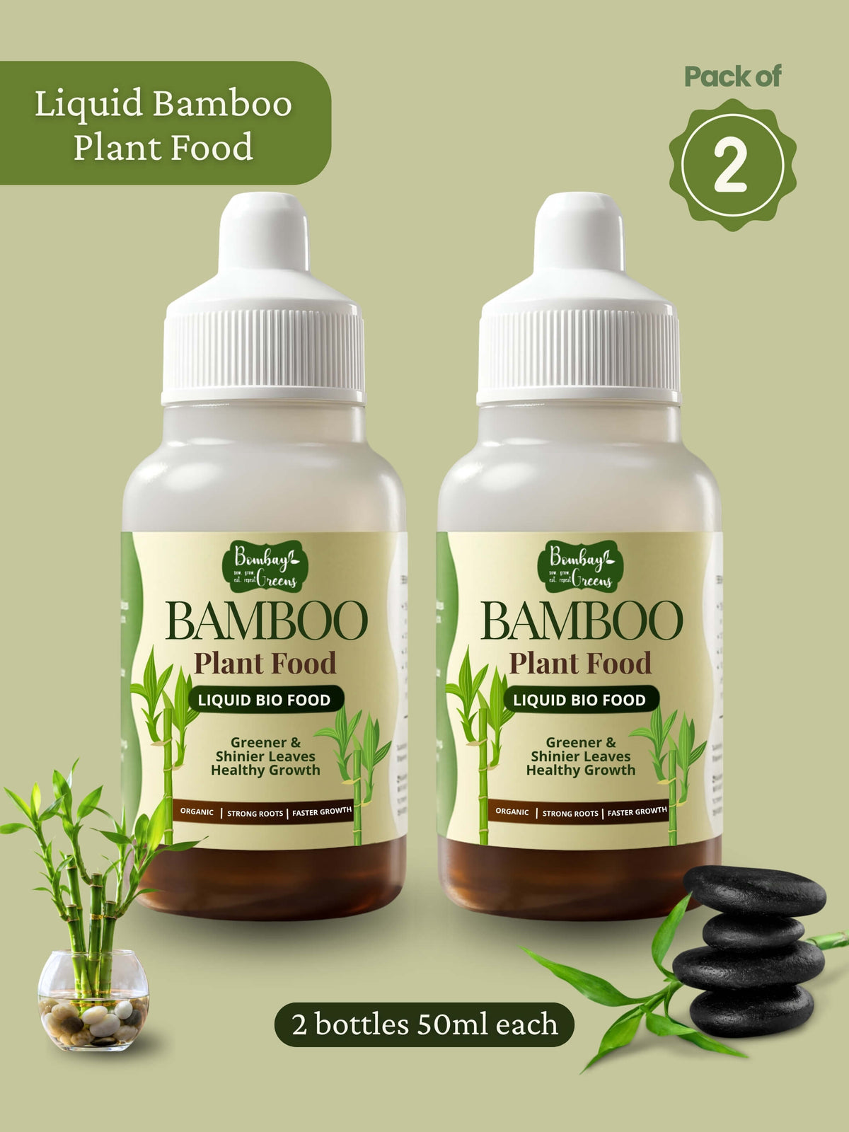 Liquid Bamboo Plant Food | Pack of 2