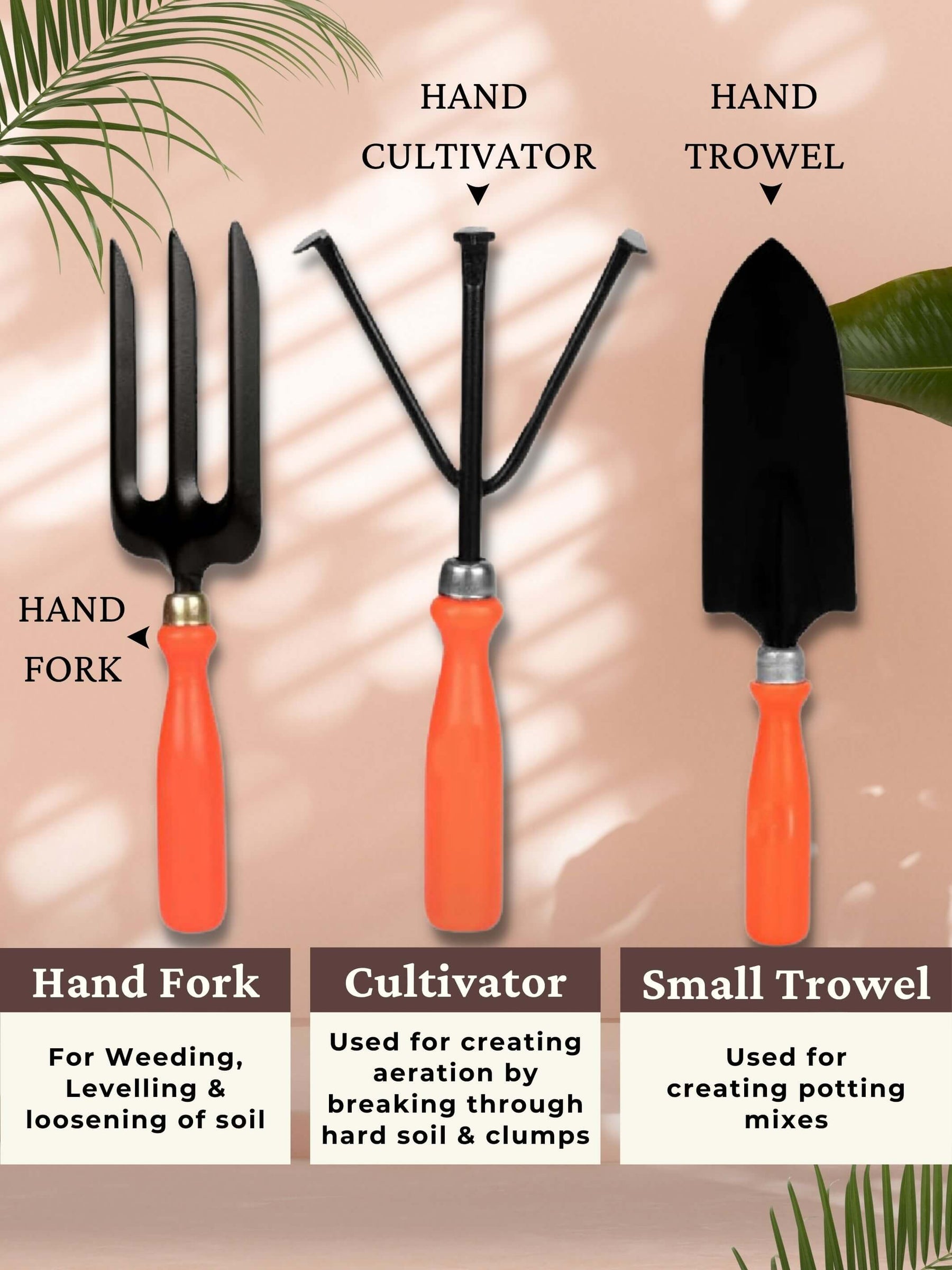Gardening Tools Kit – (Set of 3)