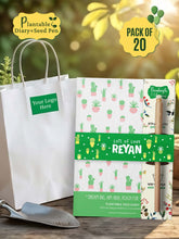 Plantable Diary + Seed Pen - Cactus (Pack of 20)