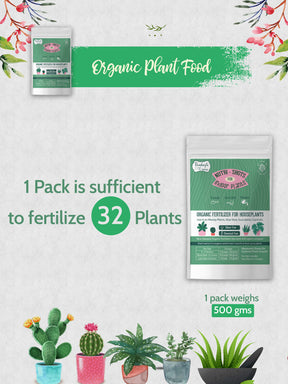 Organic Fertilizer for Indoor Plants - Nutri Shots for House Plants