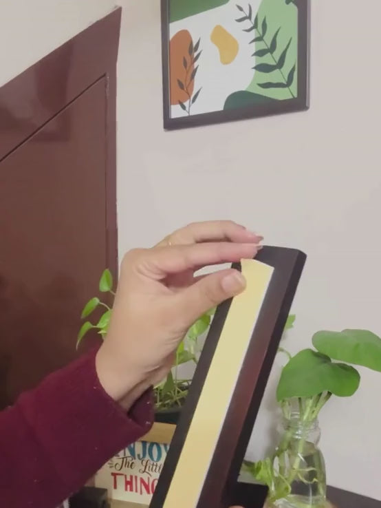 Test Tube Wall Planter with Wooden Holder (set of 2)