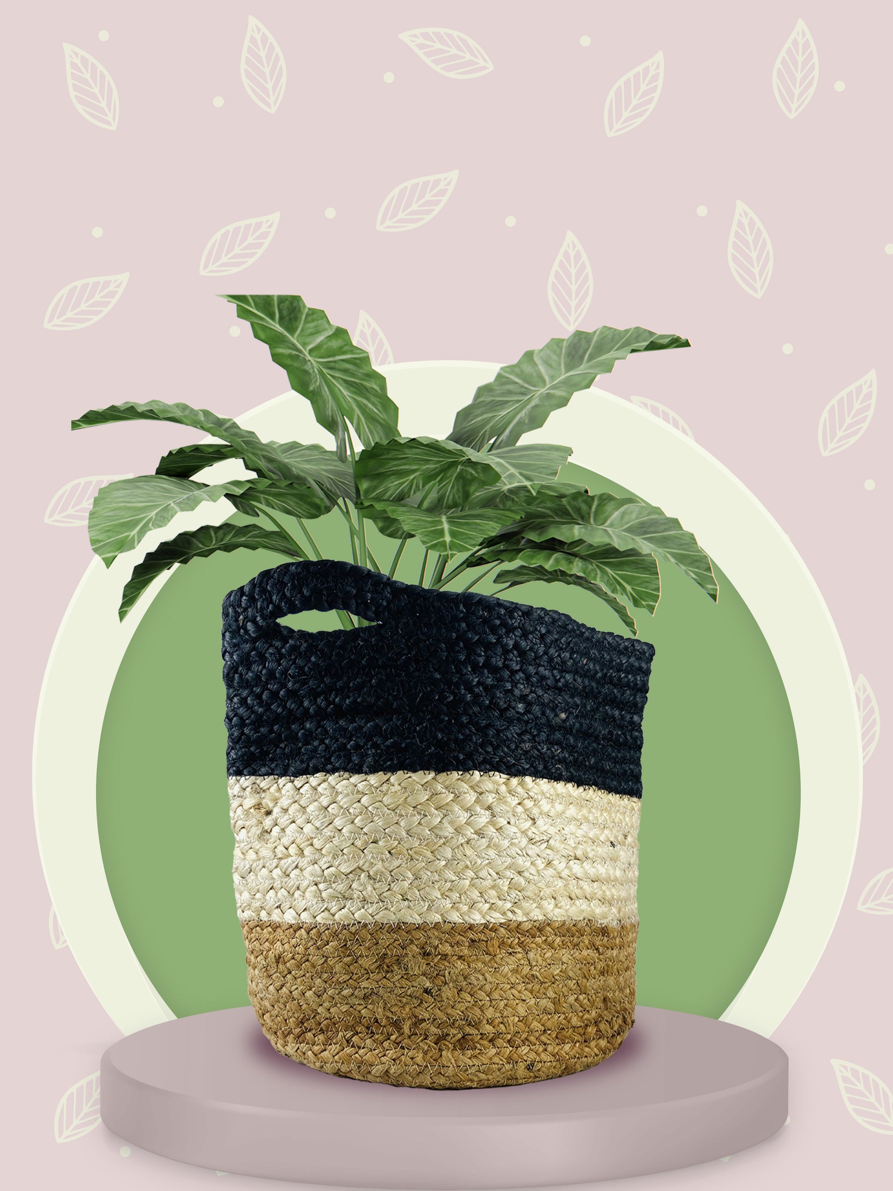 jute bag planters