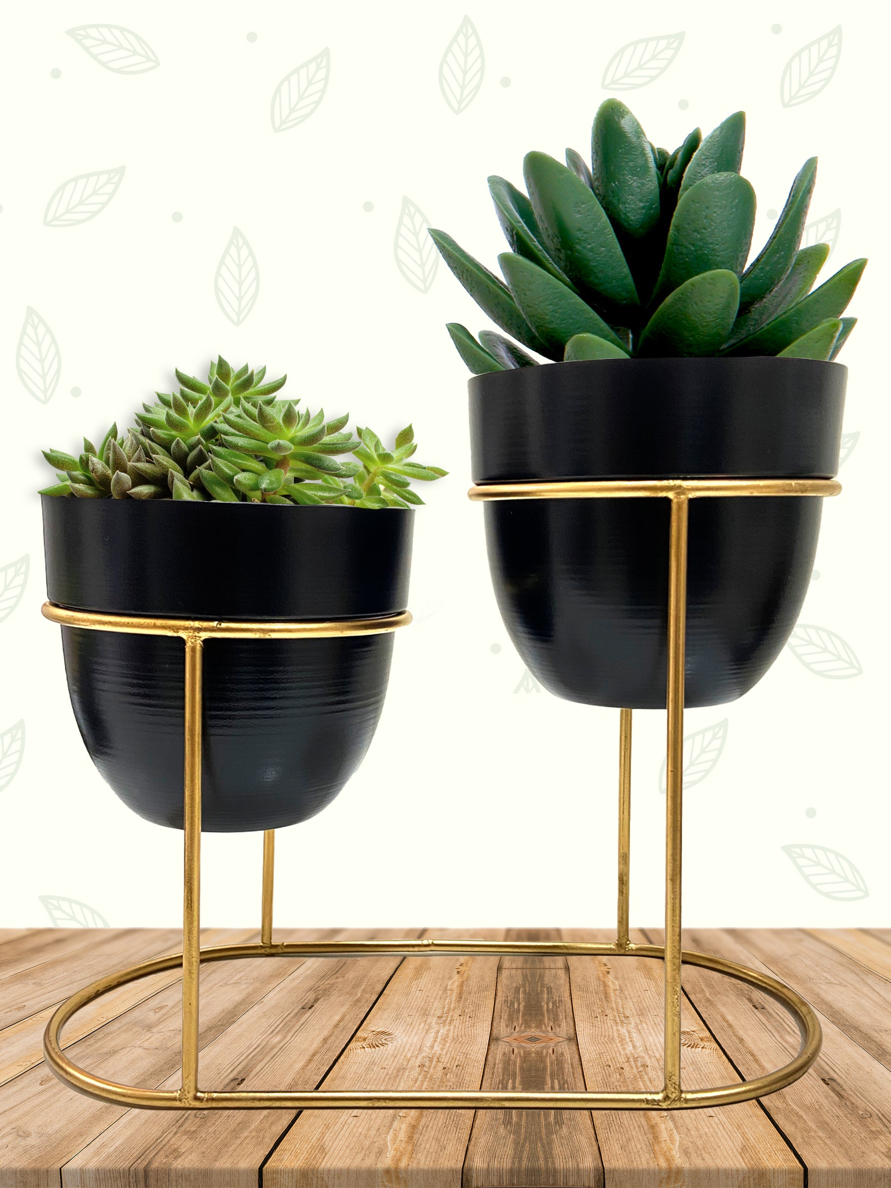 metal pots for plants