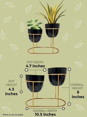 metal plant stand