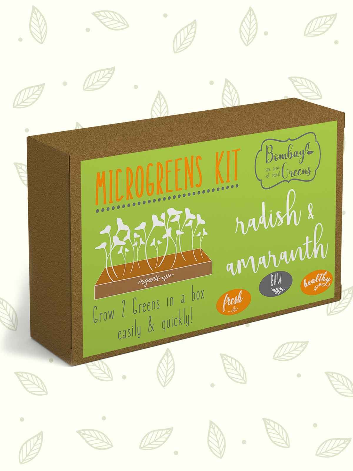 organic microgreens growing kit