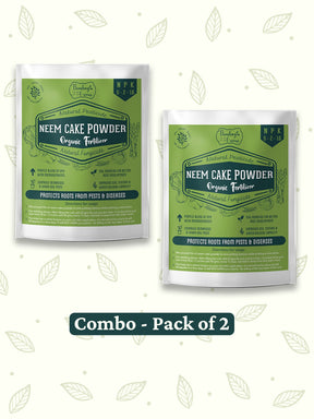 Organic Neem Cake Powder - 900 Grams