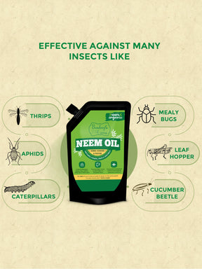 Neem Oil For Plant, 100% Herbal Pesticide - 250 ML
